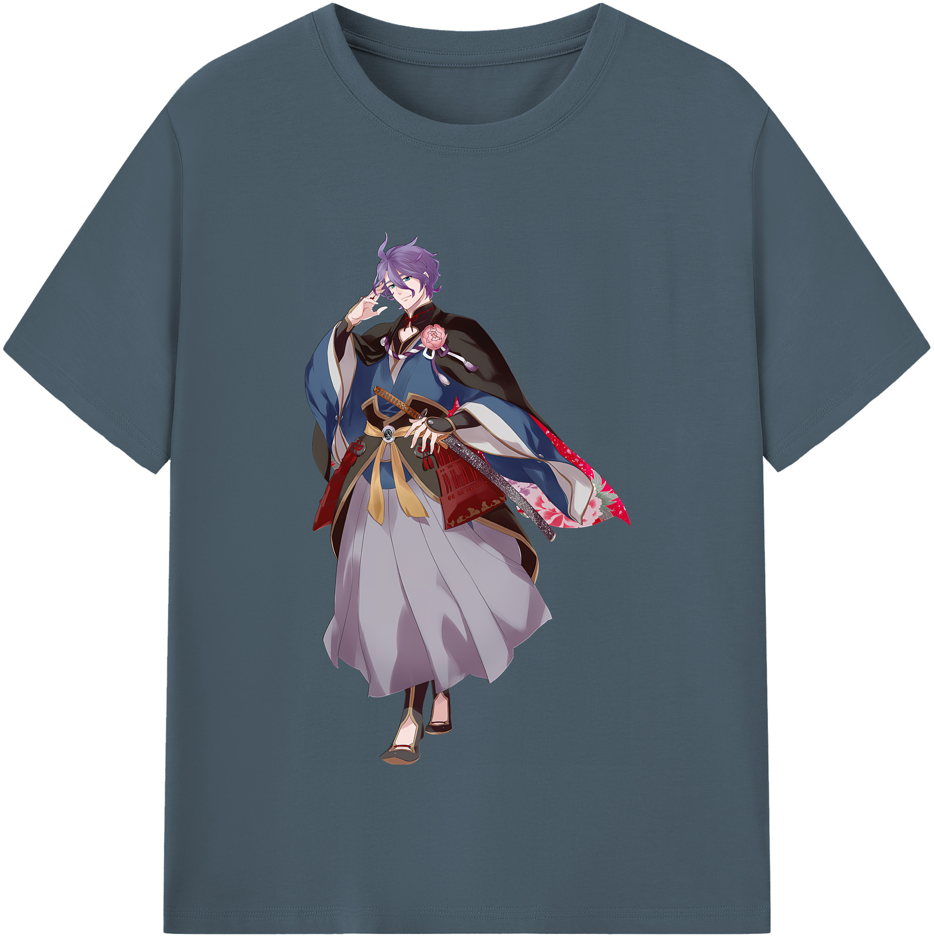 （画像用） 刀剣乱舞 Touken Ranbu 綿100％半袖Tシャツ（フロントプリント）
